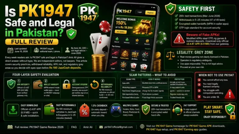 Is PK1947 Safe in Pakistan? Our Honest Answer After 30 Days Testing