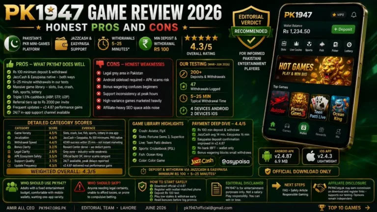PK1947 Review 2026 — Honest Pros, Cons and Final Verdict